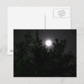 Mondlicht Postkarte (Vorne/Hinten)