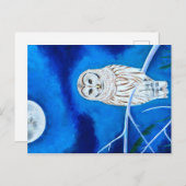 Mondlicht Postkarte (Vorne/Hinten)