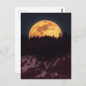 Mondlicht Postkarte (Vorne/Hinten)