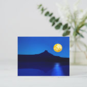Mondlicht Postkarte (Stehend Vorderseite)