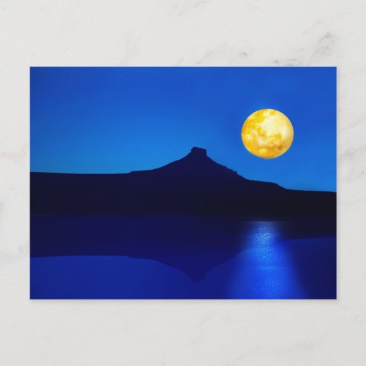 Mondlicht Postkarte (Vorderseite)