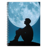 Mondlicht-Reflektionen-Notizbuch Notizblock (Vorderseite)