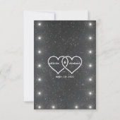 Mondlicht RSVP Karte (Rückseite)
