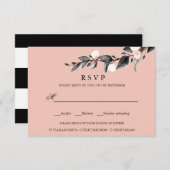 Mondlicht | RSVP-MAHLZEICHEN RSVP Karte (Vorne/Hinten)