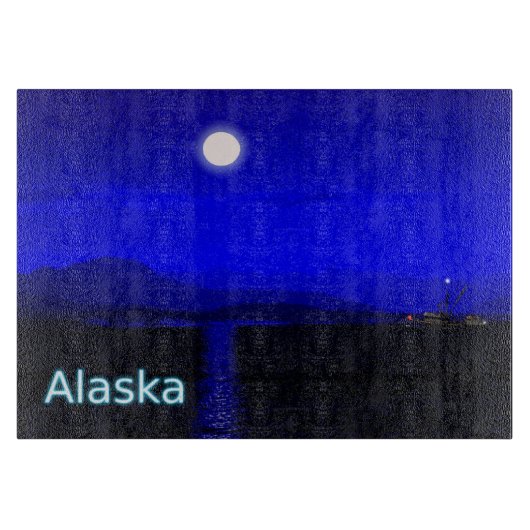 Mondlicht Schneidebrett (Vorderseite)