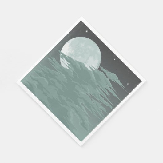 Mondlicht Serviette (Ecke)