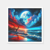 Mondlicht Serviette (Vorderseite)