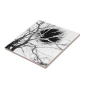 Mondlicht-Silhouette Fliese (Seite)