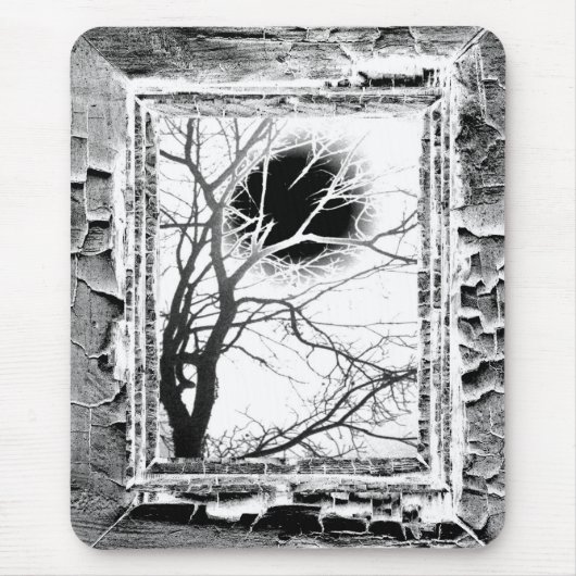 Mondlicht-Silhouette Mousepad (Vorne)