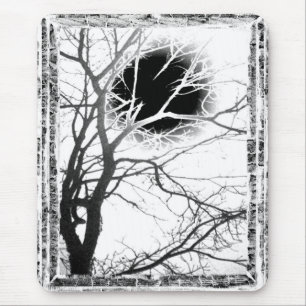 Mondlicht-Silhouette Mousepad