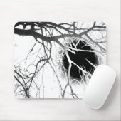 Mondlicht-Silhouette Mousepad (Mit Mouse)