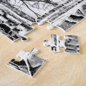 Mondlicht-Silhouette Puzzle (Seite)