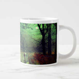 Mondlicht Spaziergang Jumbo-Tasse