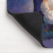 Mondlicht-Träumer - Ruhiger Nachthimmel Mousepad (Ecke)