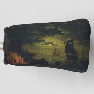 Mondlicht über Palermo High-Fidelity Fine Art Golf Headcover