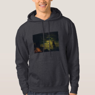 Mondlicht über Palermo High-Fidelity Fine Art Hoodie