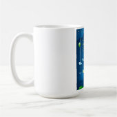 Mondlicht und fliegende Fische Kaffeetasse (Links)