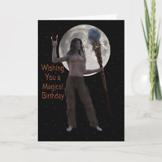 Mondlicht und Magick Karte