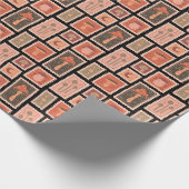 Mondlicht und Pilze Geschenkpapier (Ecke)