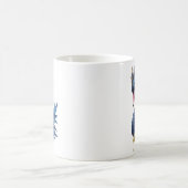 Mondlicht-Wächter – Schwan des stillen Lichts. Kaffeetasse (Mittel)