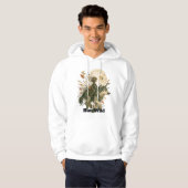 Mondlicht-Waldwolf  Hoodie (Vorne ganz)