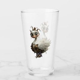 Mondlicht-Zahnrad-Schwan – Hüter Kurioser Träume. Glas