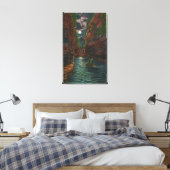 Mondlichtansicht des Flume Leinwanddruck (Insitu (Schlafzimmer))