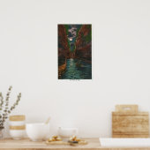 Mondlichtansicht des Flume Poster (Küche)