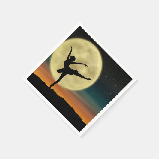 Mondlichtballett Serviette (Ecke)