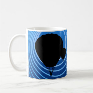 Mondlichtballonfahren Kaffeetasse