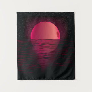 Mondlichtband Wandteppich