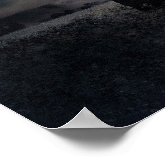 Mondlichtbaum Poster (Ecke)