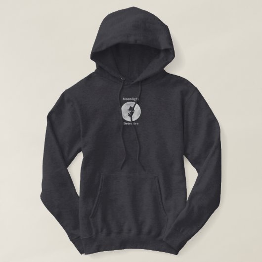 Mondlichtdetektiv Hoodie (Design vorne)
