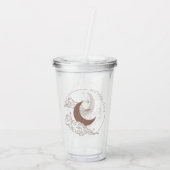 Mondlichter Acryltrinkbecher (Rückseite)