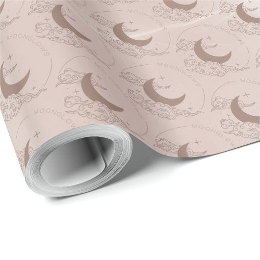 Mondlichter Geschenkpapier (Rolleneckpunkt)