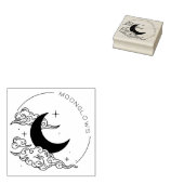 Mondlichter Gummistempel (Stempel)