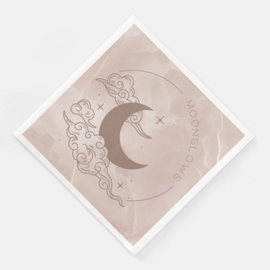 Mondlichter Serviette (Ecke)