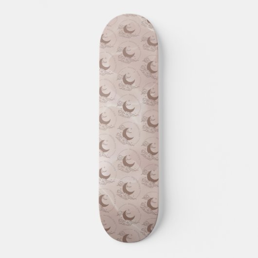 Mondlichter Skateboard (Vorderseite)