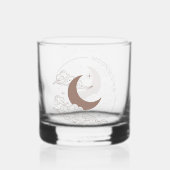 Mondlichter Whiskyglas (Rückseite)