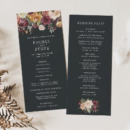 Mondlichtgarten Hochzeitsprogramm Programm