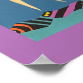 Mondlichtgras Poster (Ecke)