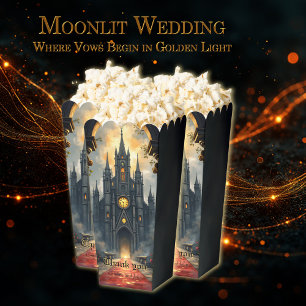 Mondlichtiger Gang ewiger Gelübde –Gothic Hochzeit Geschenkschachtel