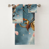 Mondlichtkreatur Caelum Tickwing Badhandtuch Set (Insitu)