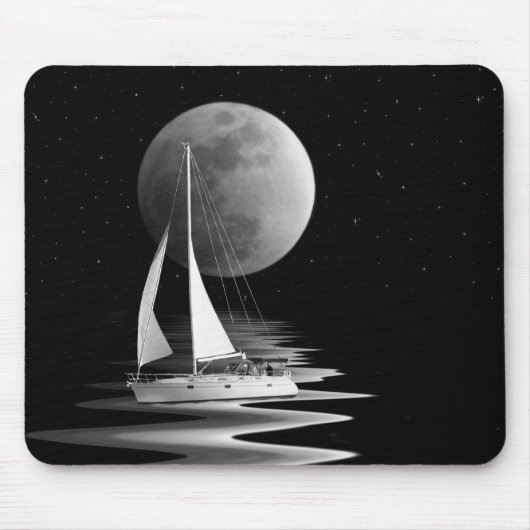 Mondlichtkreuzfahrt Mousepad (Vorne)