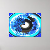 Mondlichtkunst Leinwanddruck (Vorderseite)