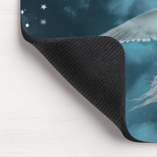 Mondlichtpegasus Mousepad (Ecke)