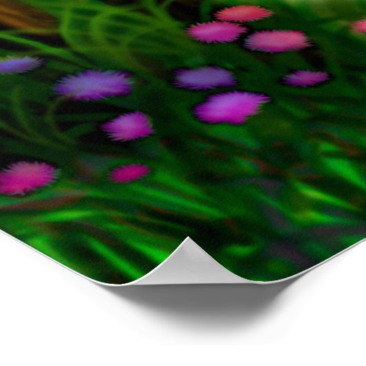 Mondlichtplakat Poster (Ecke)