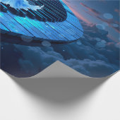 Mondlichtprobe – Tanzen im Mondlicht. Geschenkpapier (Ecke)