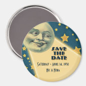 Mondlichtromanik Hochzeit - Speichern Sie die Datu Magnet (Vorderseite/Rückseite)