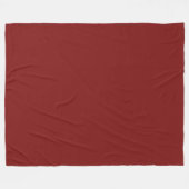 Mondlichtrot Fleecedecke (Vorderseite (Horizontal))